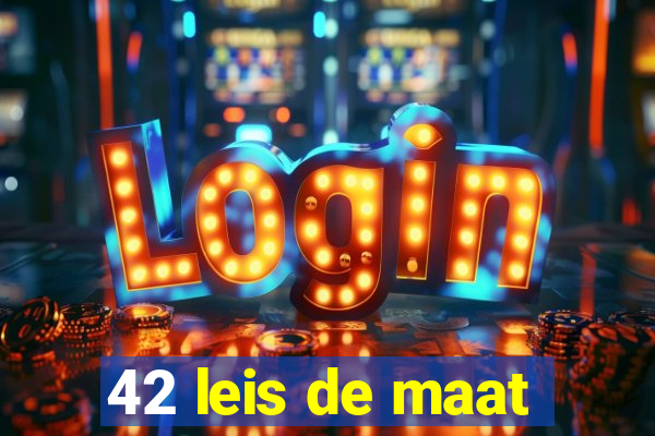 42 leis de maat